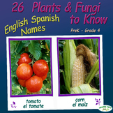 26 Common Plants and Fungi to Know – Includes English and 