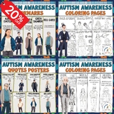 26 Famous People With Autism Bundle: Biography & Quote Pos
