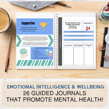Preview of 26 Guided Journals that Promote Emotional Intelligence and Mental Health!