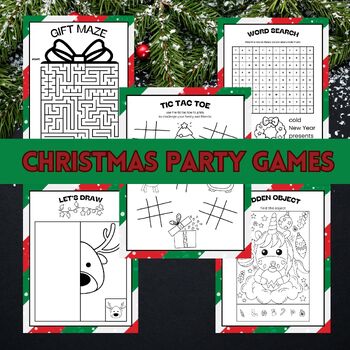 26 Printable Christmas Activities, Christmas Activity, Kid's Activities