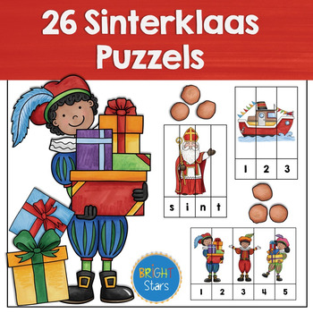 Zichzelf priester Wreedheid 26 Sinterklaas Puzzels - gratis - by Bright Stars Store | TPT
