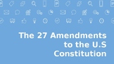 27 Amendments Powerpoint