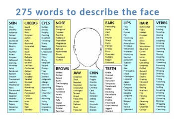 other words for face presentation