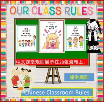 Preview of 28 Chinese Classroom Rules