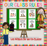 28 Classroom Rules Posters/French posters