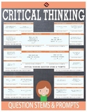 28 Critical Thinking Question Stems & Response Cards