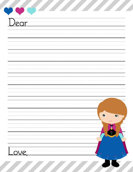 Lined Writing Paper and Journal Covers FREE - The Printable Princess
