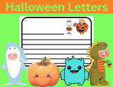 28 Halloween Stationery Pages. Halloween Letters. Pumpkins