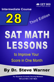 28 SAT Math Lessons to Improve Your Score in One Month - I