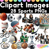 28 Sports Balls Games Clipart Images PNGs Commercial Personal Use