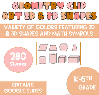 Preview of 280 Math & Geometry Clip Art