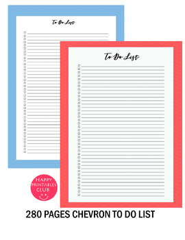 Preview of 280 PAGES To Do List Template PDF for Teachers- To Do List Printables