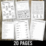 Vocabulary Activities, Missing Letters, Word Search, Word 