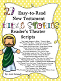 29 "Easy-to-Read" New Testament Bible Story Reader's Theat