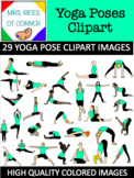 29 Yoga Pose Clipart Images!  Yoga poses, self regulation,