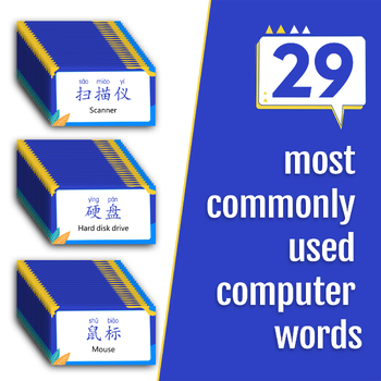 Preview of 29 frequently used Chinese computer-related words
