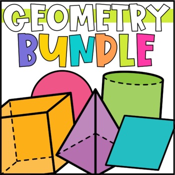 Preview of 2D & 3D Shapes Activities Bundle