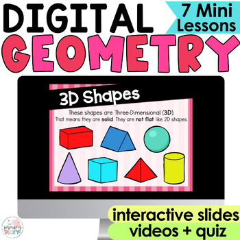 2D and 3D Shape Quiz by Friendly Firsties