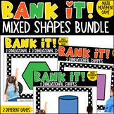 2D 3D & Mixed Shapes Math Movement Projectable Game Bank I