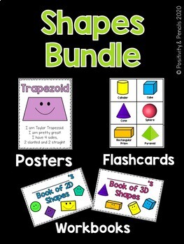 Preview of 2D & 3D Shapes Bundle!