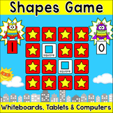 2D & 3D Shapes Game - Memory Matching Activity