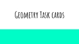 2D/3D geometric figure attributes Task Cards and riddles