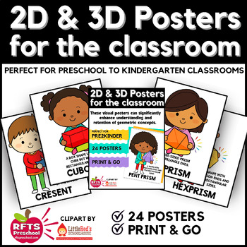 Preview of 2D AND 3D SHAPE POSTERS