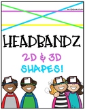 2D AND 3D SHAPES HEADBANDZ GAME