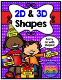 2D FLAT and 3D SOLID SHAPES