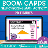 2D Shapes Geometry Boom Cards | 5th Grade Digital Math Rev