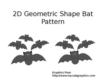 Preview of 2D Geometric Shape Bat