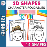 2D Geometric Shape Foldable Craft Activity Book