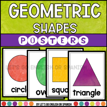 Geometric Shapes and Colors in English  Geometric Figures and Colors in  English 