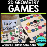 2D Geometry 2 Game Packet: Common Core 3.G.1, 2.G.1, 1.G.1
