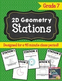 2D Geometry Review Stations