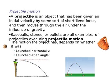 2D Kinematics: Projectile Motion Presentation by Physics Resources and More