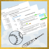 2D Kinematics: Projectile Motion notes and assessments