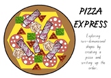 2D Pizza shape activity