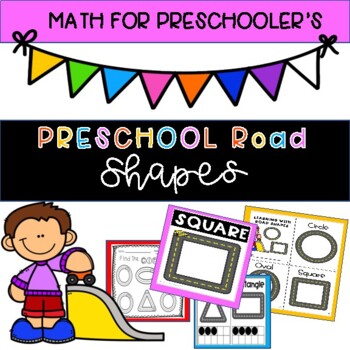 Preview of 2D Road Shape Activities for Preschool & Pre-K