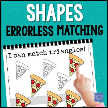 Preview of 2D SHAPE Recognition Errorless Learning Matching for Special Education Binder