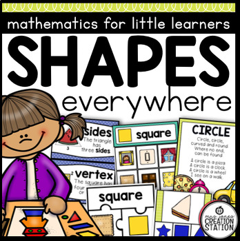 Preview of 2D SHAPES AND GEOMETRY ACTIVITIES | LESSONS AND CENTERS | PRE-K AND KINDERGARTEN