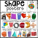 2D Shape & 3D Shape Posters with Real Photographs