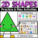 2D Shape Activities {Practice and Play}