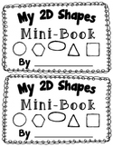 2D Shape Activity {My 2D Shapes Mini-Book} {Common Core Al