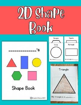 2D Shape Book! | Transform 2D Shapes! by EB Resources | TPT