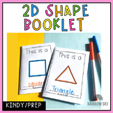 2D Shape Booklets - Identifying properties of 2D Shapes [K