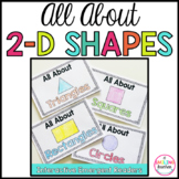 2D Shape Books Emergent Readers (Interactive)
