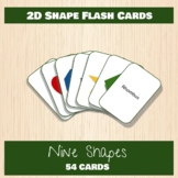 2D Shape Card Games