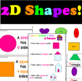 Shape Activities for 3K, Pre-K, Preschool, and Kindergarten