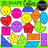 2D Shape Clipart Cuties (Shape Clipart)